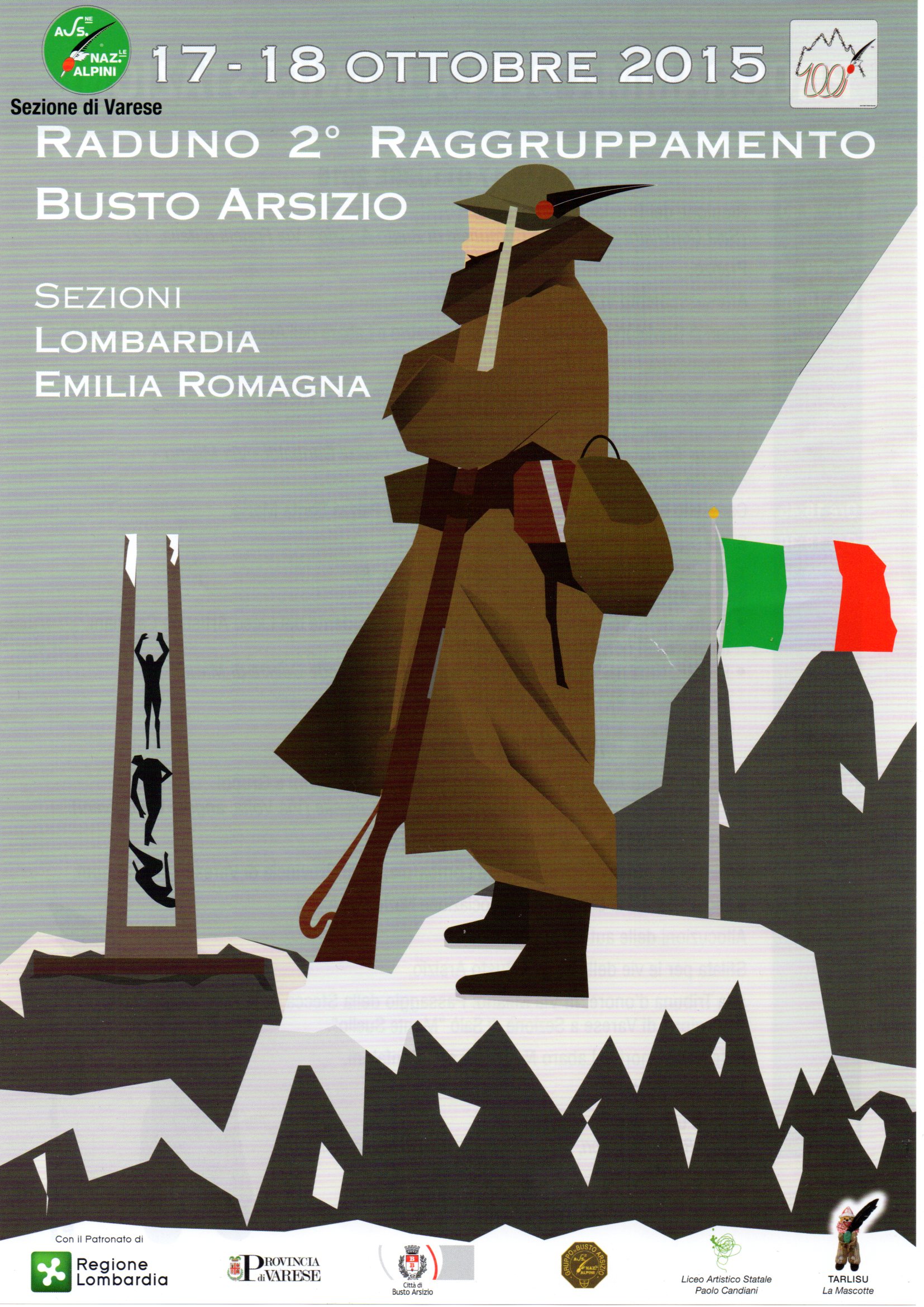 Raduno alpini a Busto Arsizio